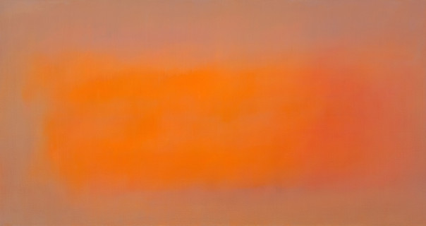 orange glow · 80 x 150 cm · 2023
