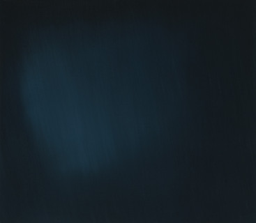 last blue · 37x42cm · 2024